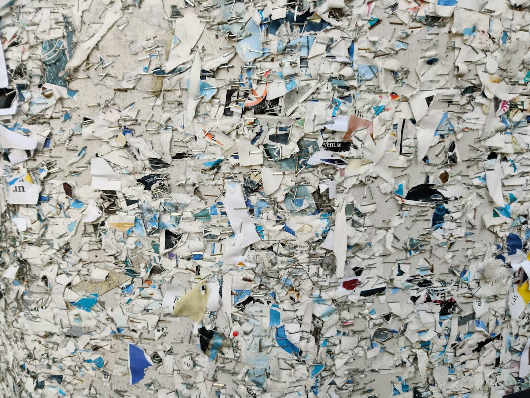 recycled paper files